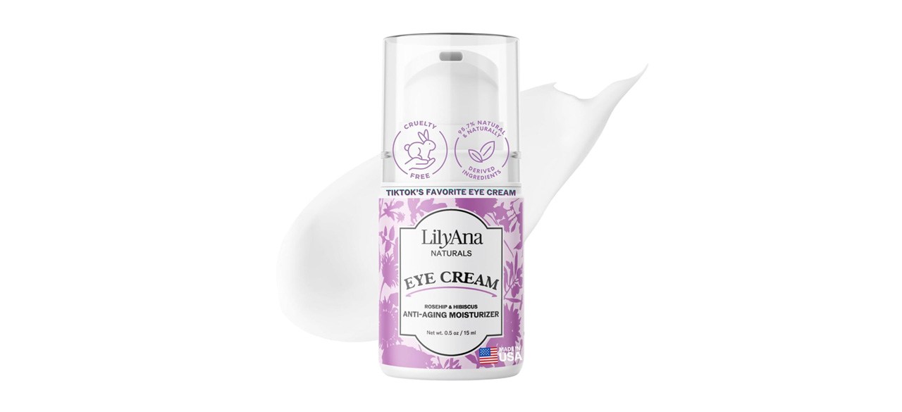  LilyAna Naturals Eye Cream on white background