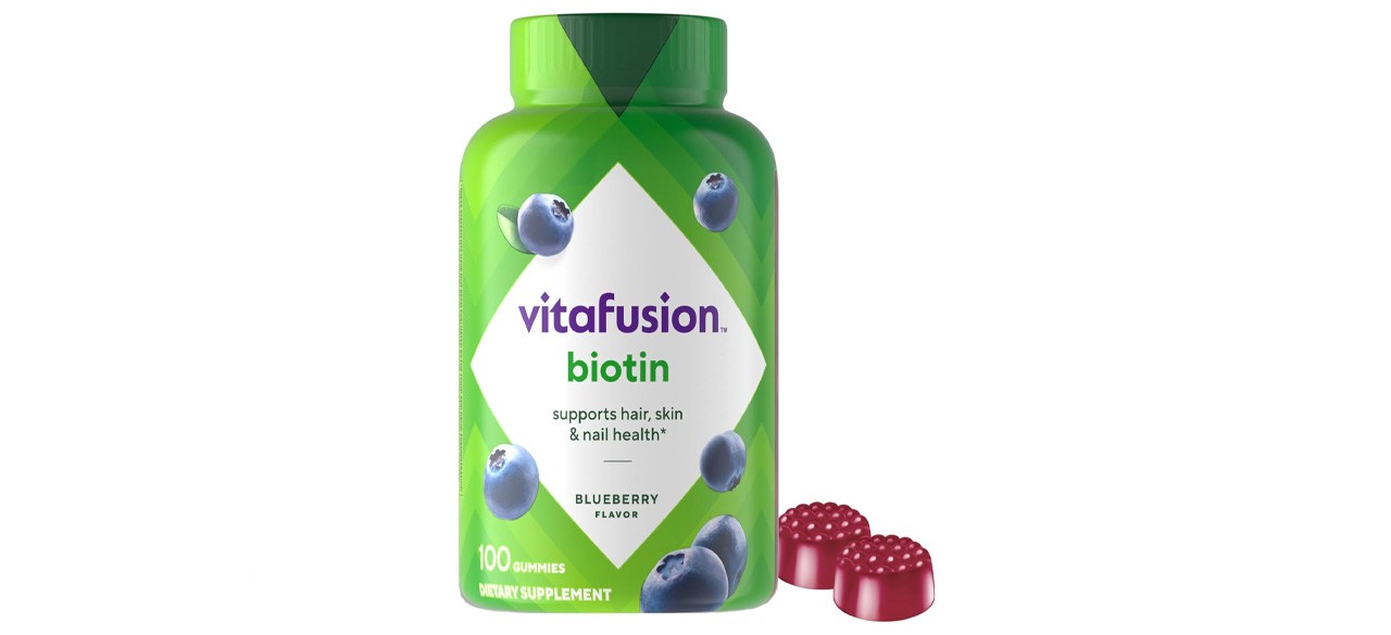 VitaFusion Biotin Extra Strength Natural Blueberry