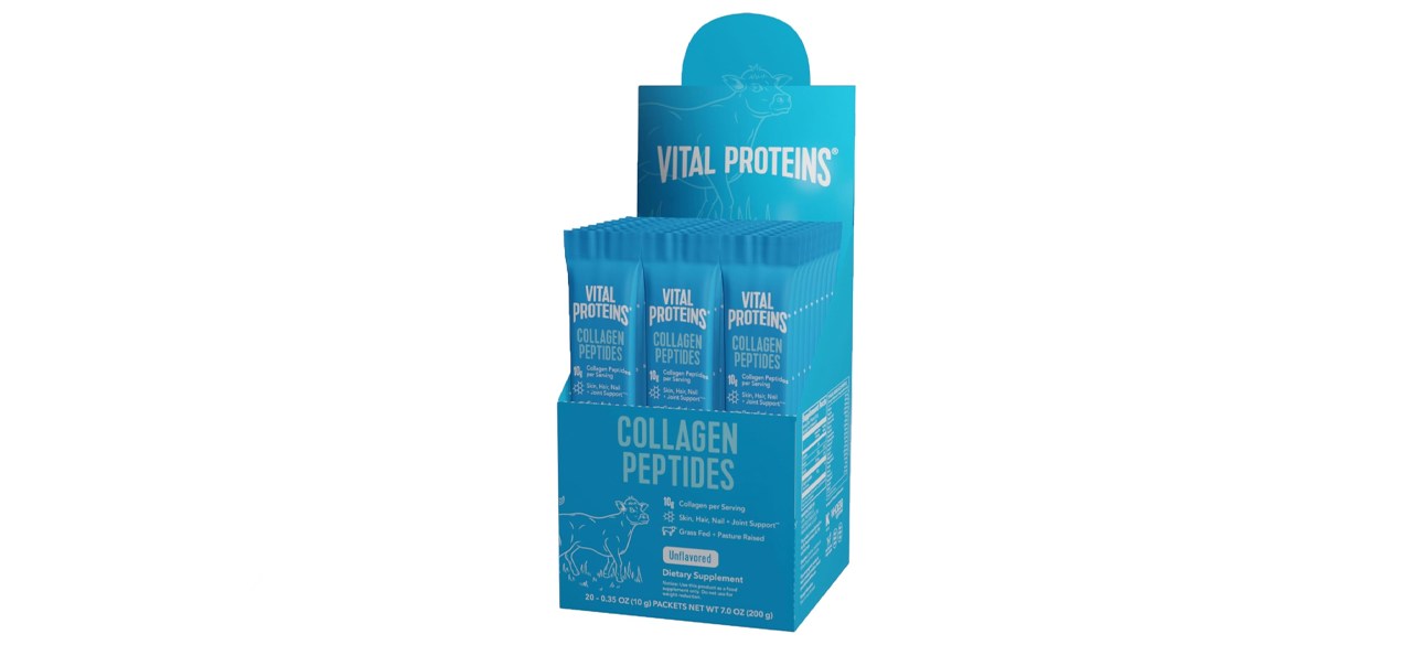 Vital Proteins Collagen Peptides Powder Supplement Travel Packs