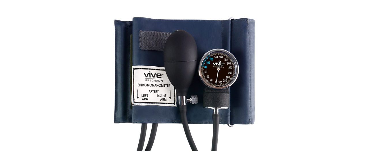 Best Vive Precision Aneroid Sphygmomanometer Manual Blood Pressure Cuff