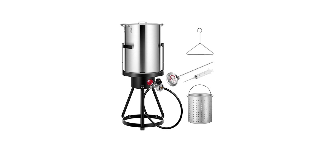 Best Vivohome Turkey Fryer Kit