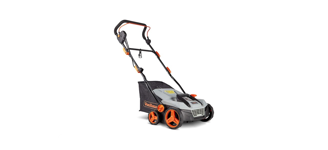 best VonHaus Two-in-One Electric Lawn Dethatcher Scarifier And Aerator