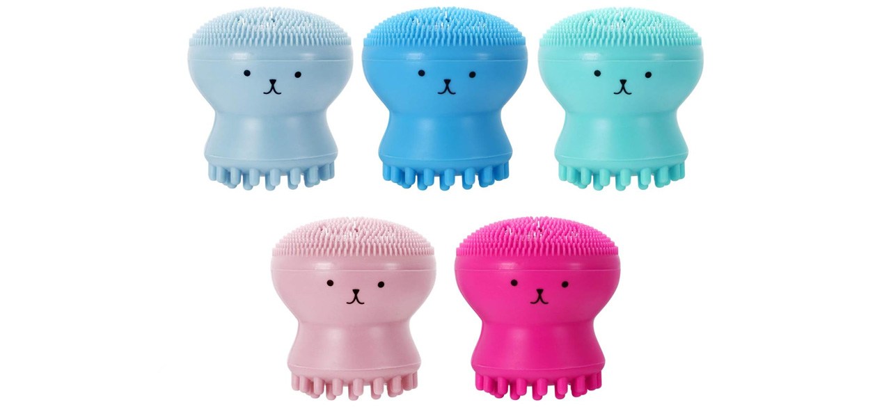 Vtrem 5-Pack Handheld Silicone Face Brush