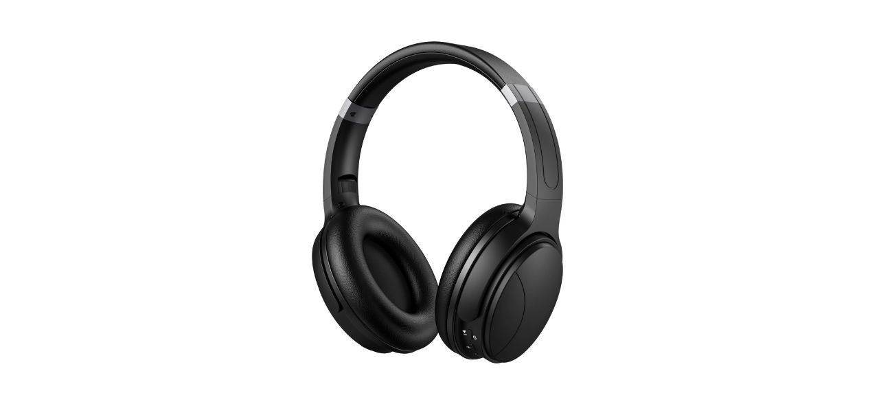 VILINICE noise canceling headphones, black on white