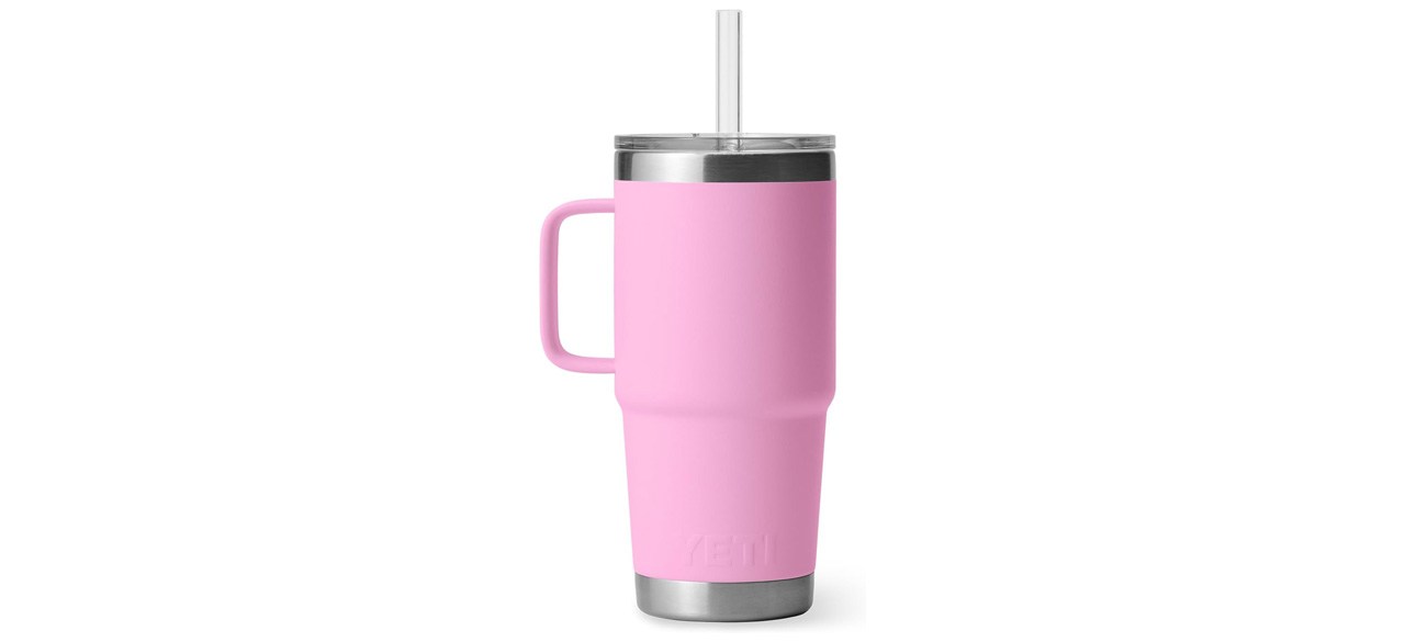Best YETI Rambler 25-ounce Straw Mug in Power Pink