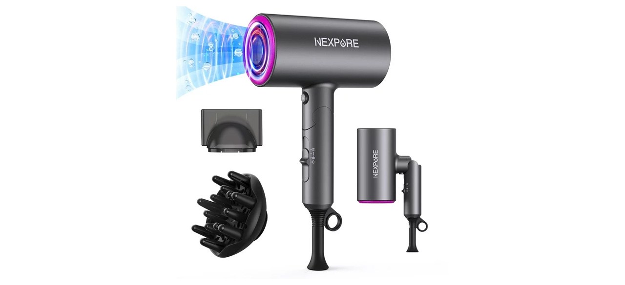  NEXPURE 1800W Professional Ionic Hairdryer