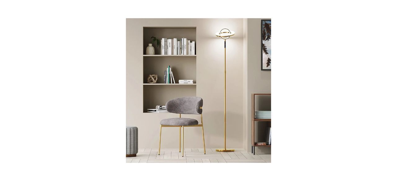 Best Wampat Torchiere Floor Lamp