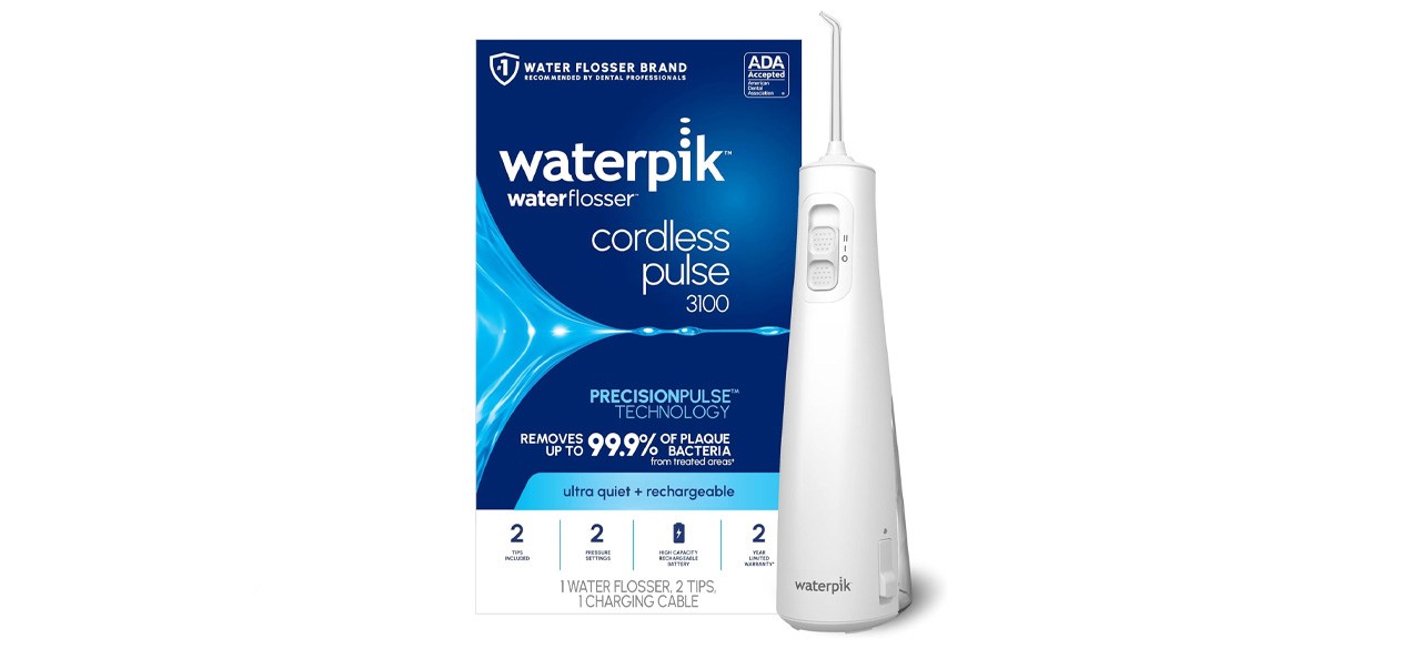 Waterpik Cordless Pulse 3100 Rechargeable Portable Water Flosser