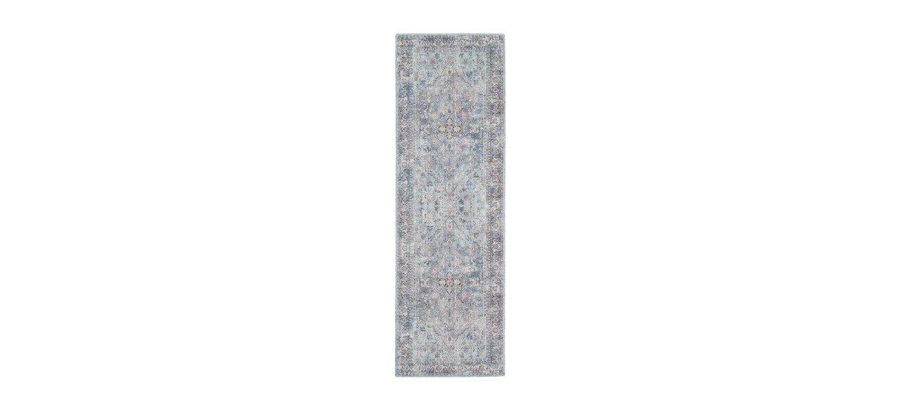 Nicole Curtis Oriental Light Area Rug on white background