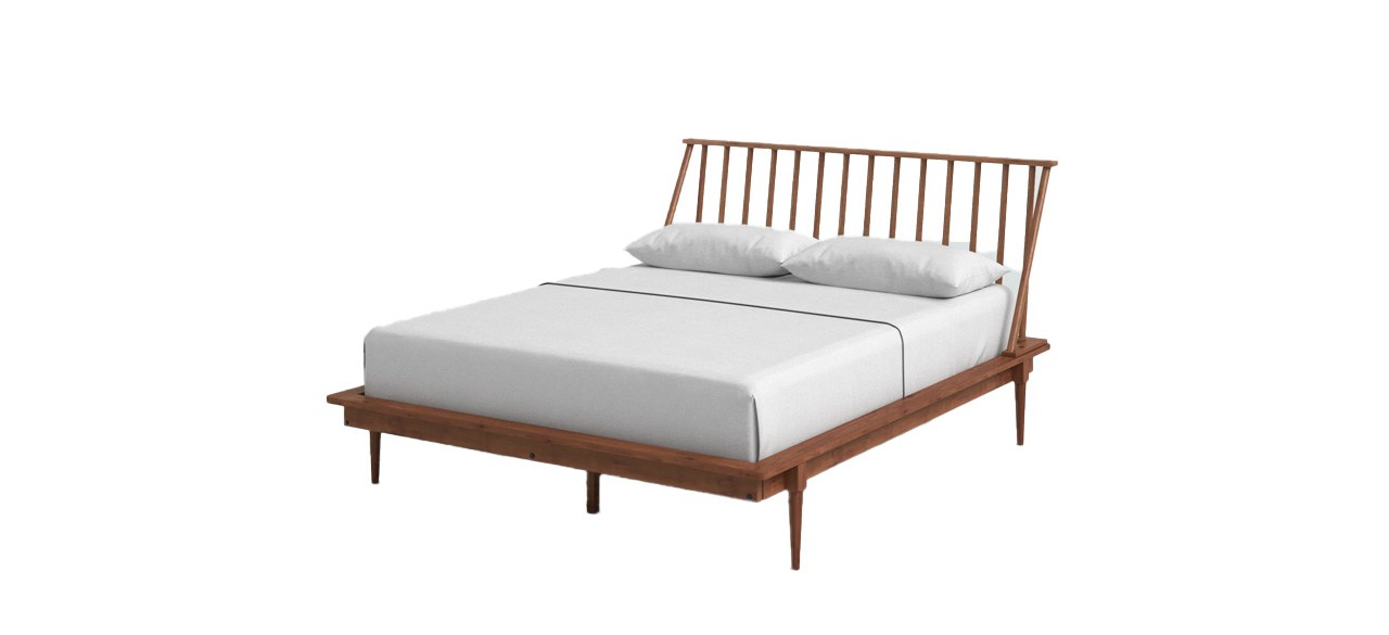 Mercury Row Henline Solid Wood Spindle Bed