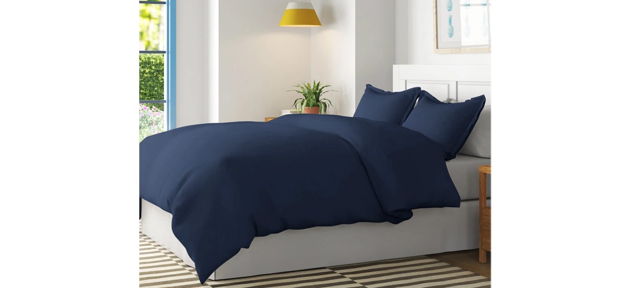 Best Wayfair Basics Modern Microfiber Duvet Cover Set