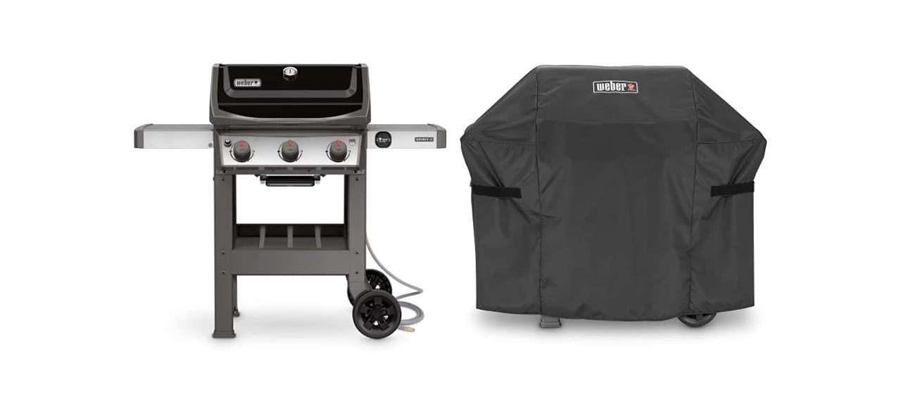 best Weber Spirit II E-310 3-Burner Natural Gas Grill with Cover