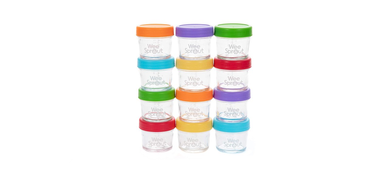 best WeeSprout Glass Baby Food Storage Jars