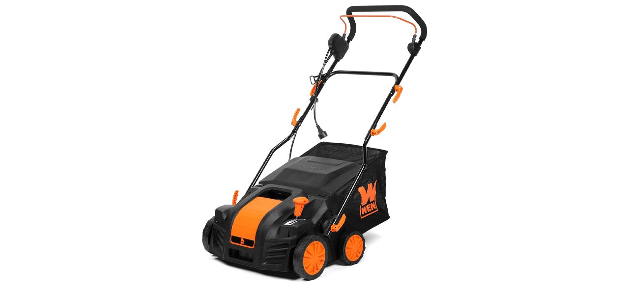 WEN DT1516 Dethatcher elétrico de 16 polegadas e 15 Amp 2 em 1