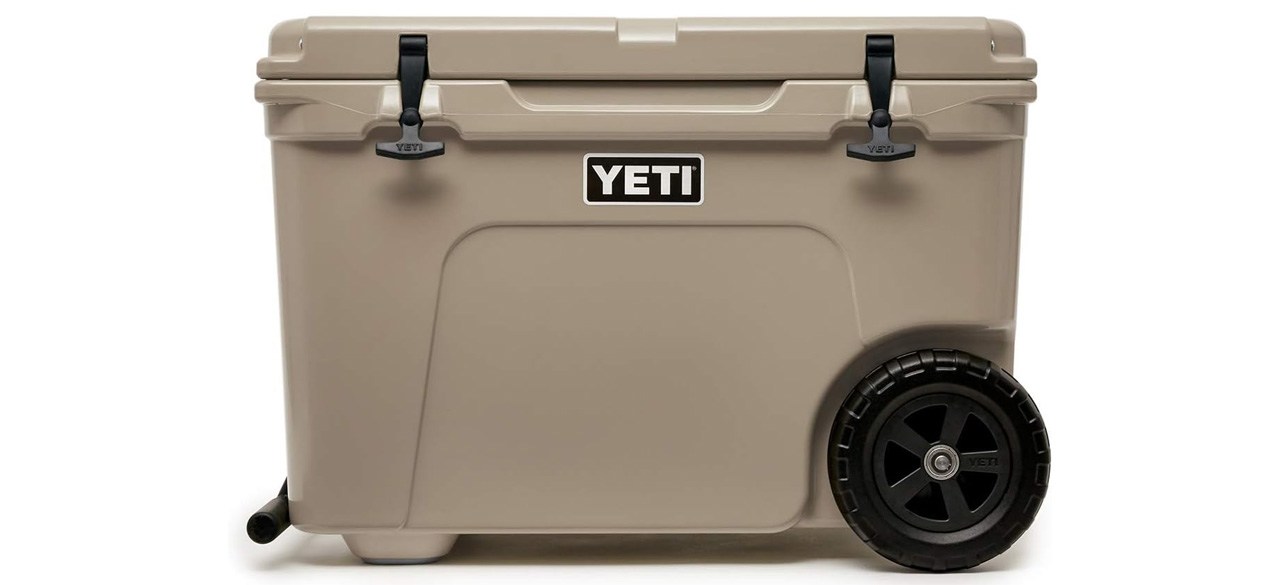 wheeled Tundra cooler
