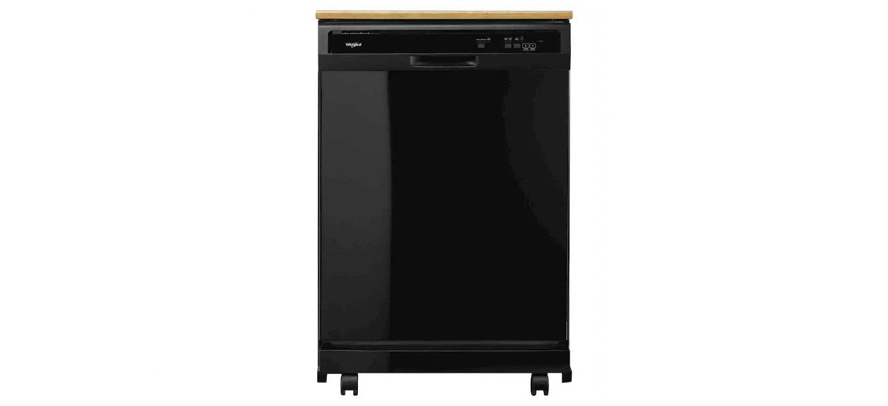 Whirlpool 24-Inch Front Control Tall Tub Portable Dishwasher