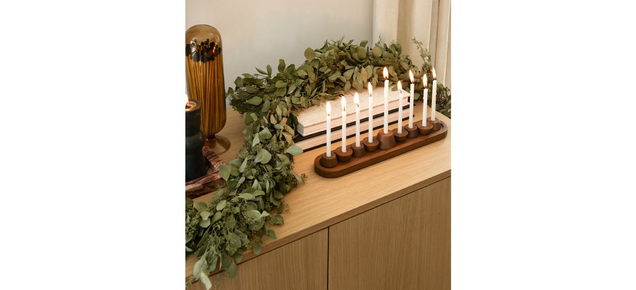 Best Ilie Wood Menorah