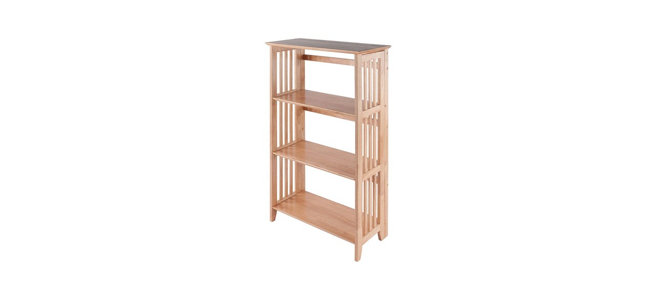 best Winsome Wood Foldable Four-tier Shelf