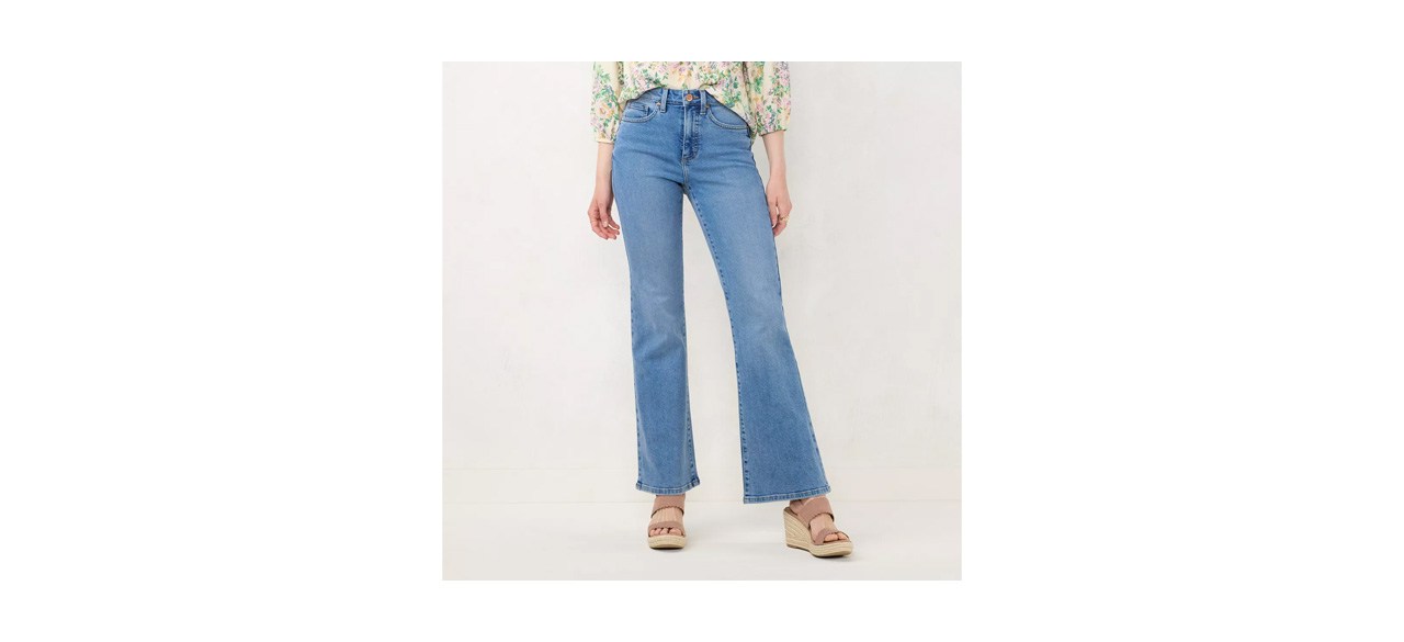 Women's LC Lauren Conrad Feel Good High-Waisted Flare Jeans