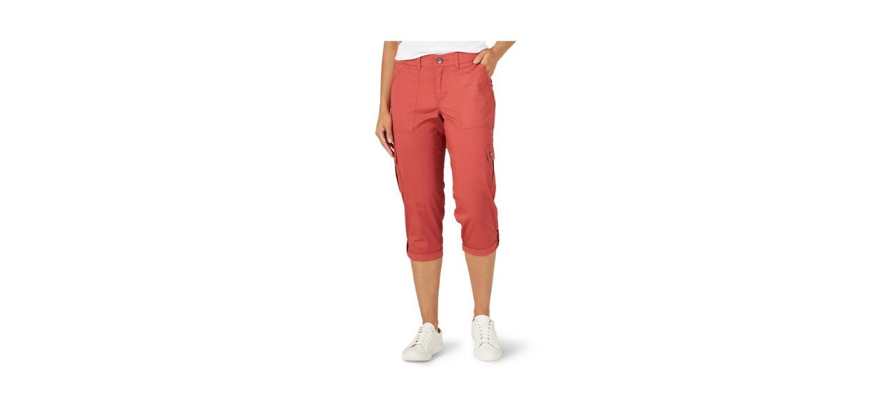 Best Women's Lee Flex-To-Go Cargo Capri Pants 