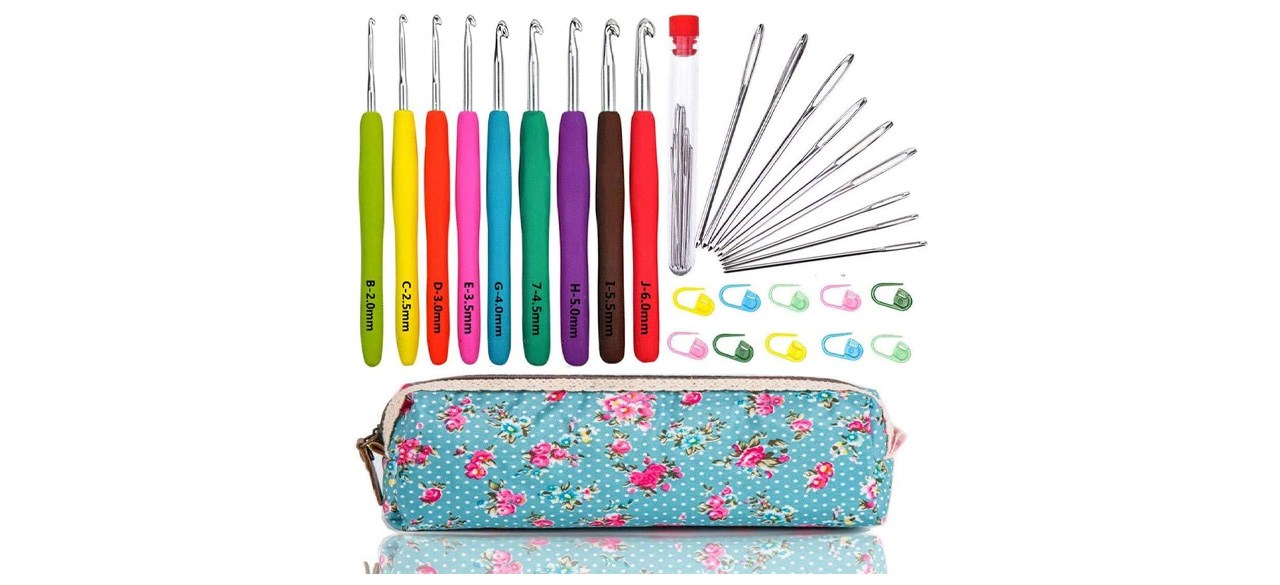 Woo Crafts Crochet Hooks Set With Case