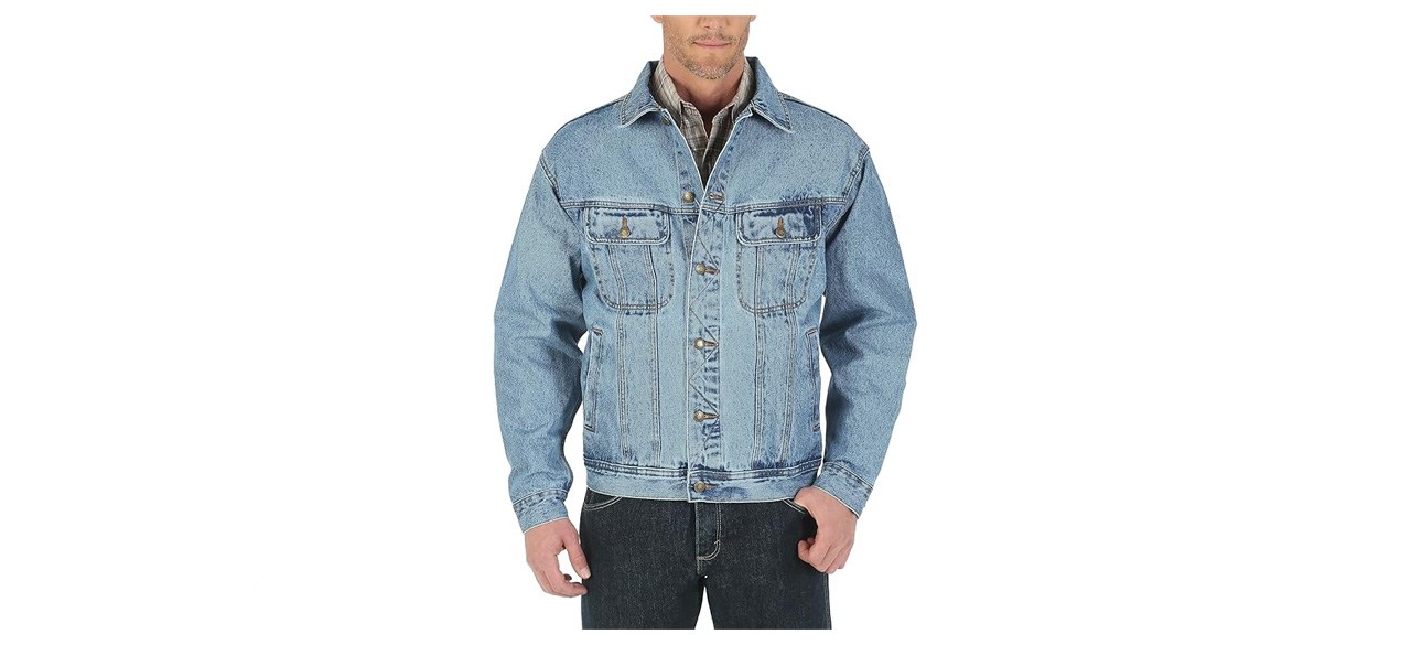 Wrangler Rugged Wear unlined denim jacket for men