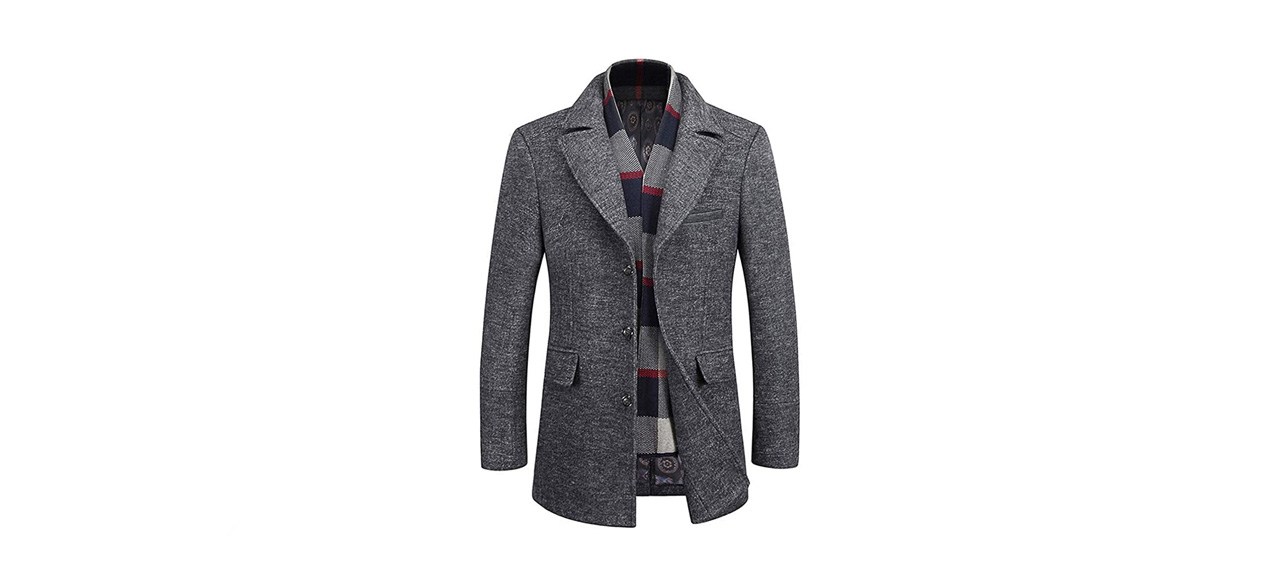 best Wulful Men’s Wool Blend Winter Coat