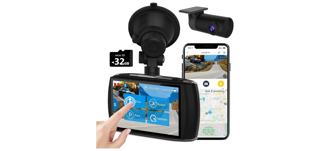Z-Edge Dual Dash Cam
