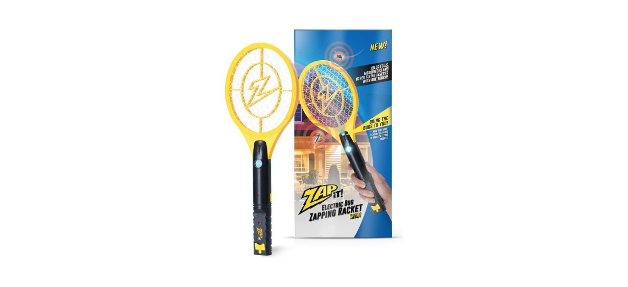 Best ZAP IT! Rechargeable Bug Zapper Racket