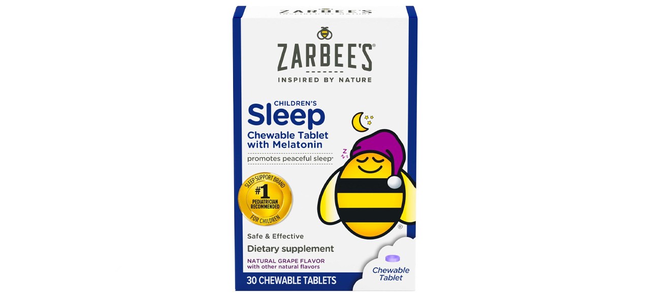 Zarbee's Kids 1mg Melatonin Chewable Tablet