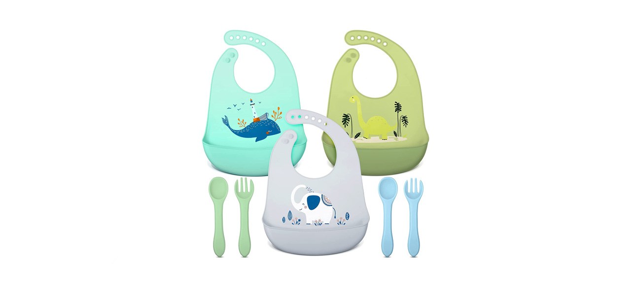 best Zhanmai Scoop Baby Bibs