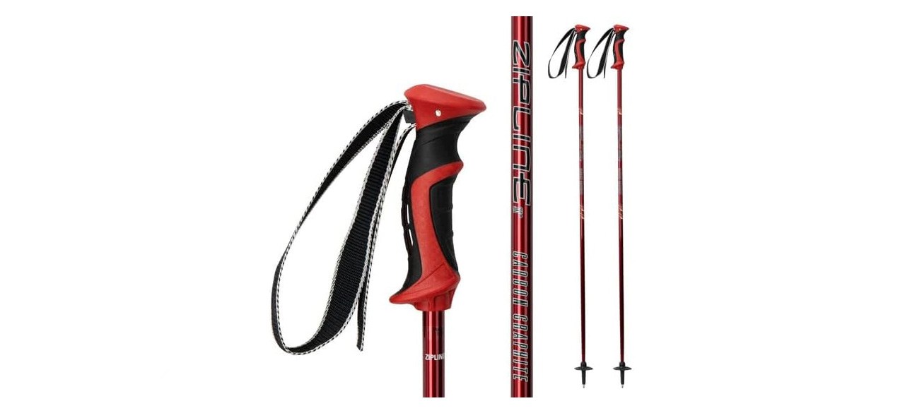 Zipline’s Lollipop Carbon Fiber Ski Poles