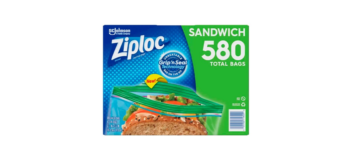 Best Ziploc Easy-Open Sandwich Bags