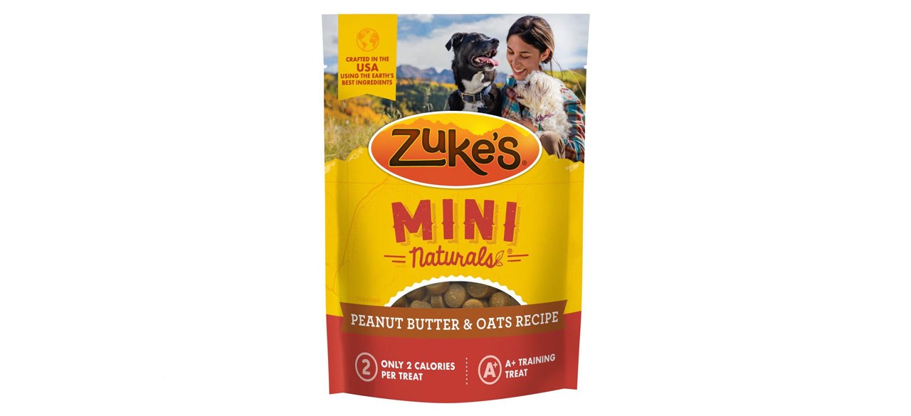 Zuke's Mini Naturals Peanut Butter and Oats Recipe Dog Treats