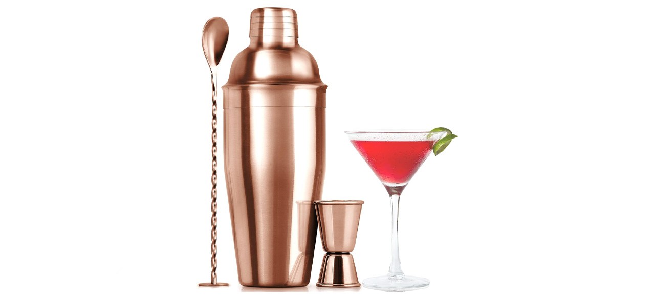 Zulay Kitchen Cocktail Shaker Set