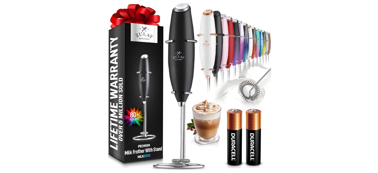Zulay Kitchen Milk Frother Wand