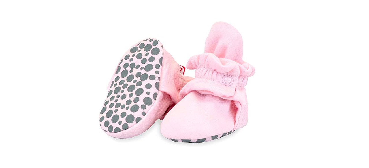 Best Zutano Organic Cotton Baby Booties with Gripper Soles 