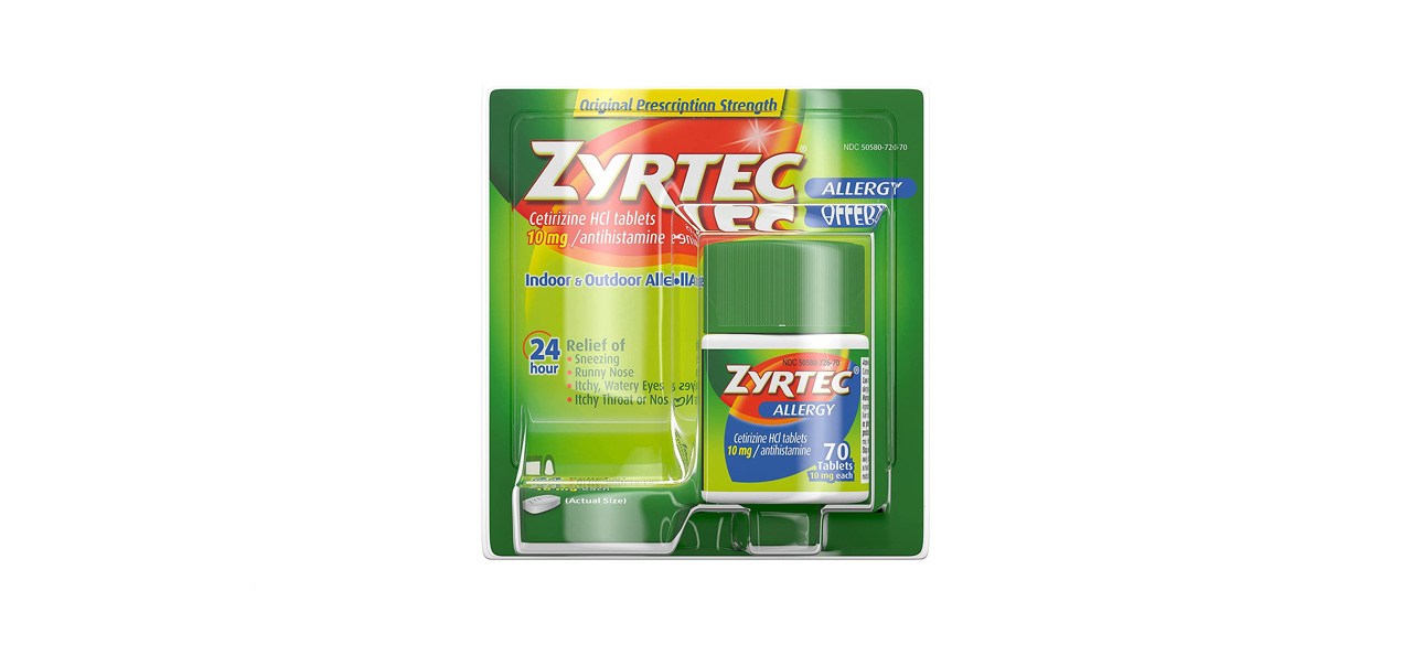 best Zyrtec 24-Hour Allergy Relief Tablets