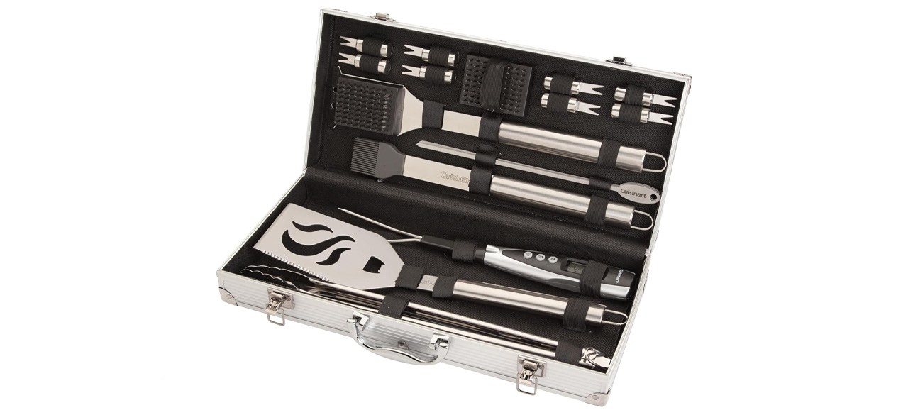 Cuisinart 20-Piece Deluxe Stainless Steel Grill Tool Set