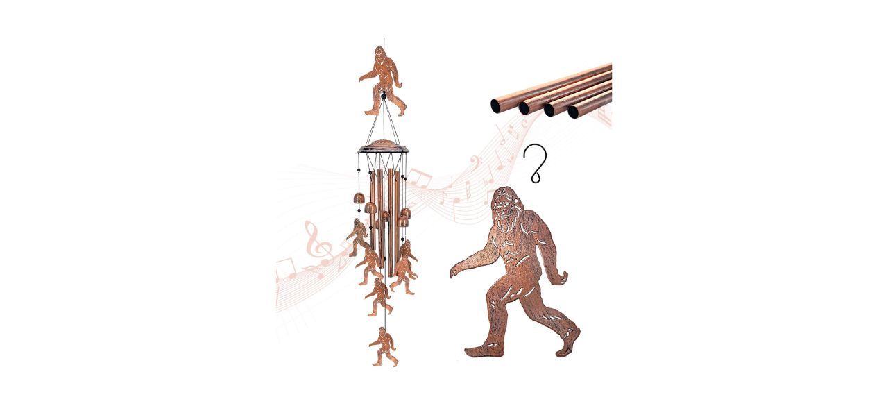 Tiggsy Bigfoot Wind Chimes