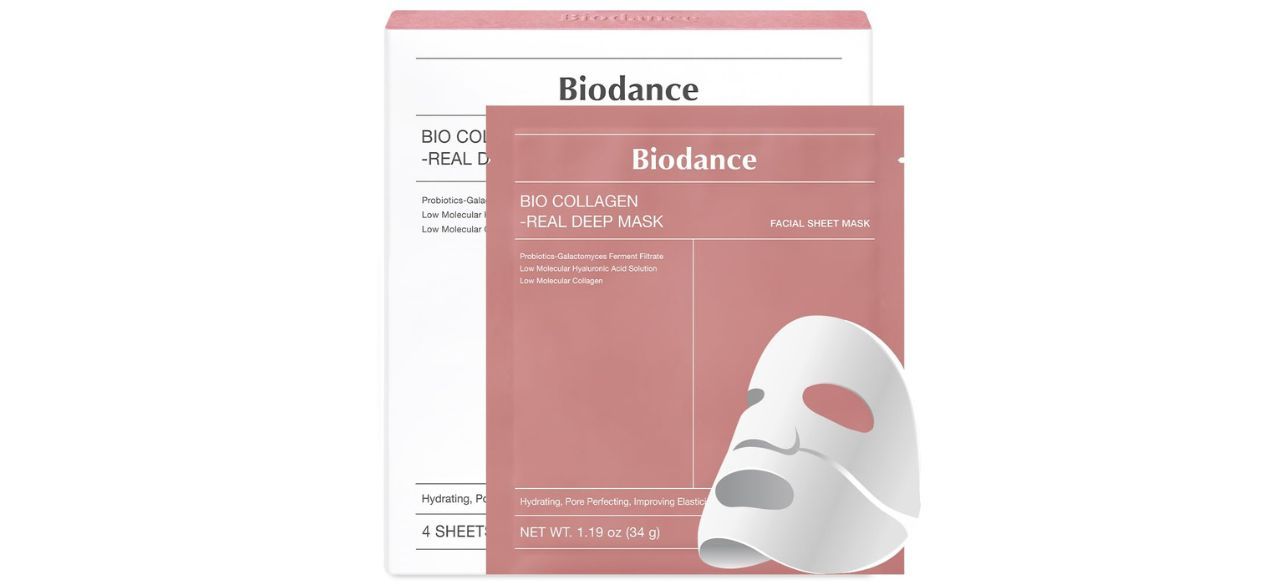 BIODANCE Bio-Collagen Real Deep Mask on white background