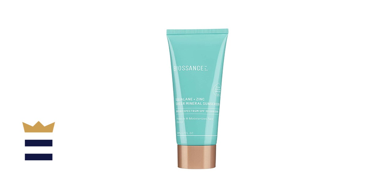 Biossance Squalane + Zinc Sheer Mineral Sunscreen SPF 30 PA +++