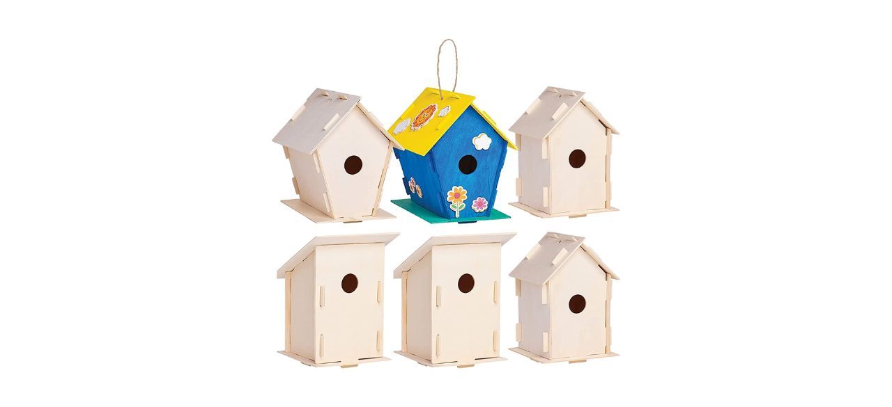 Neliblu Store 12 Wooden Birdhouses