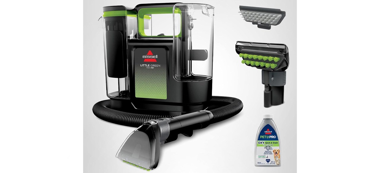 Bissell Little Green Max Pet Portable Carpet and Upholstery Deep Cleaner