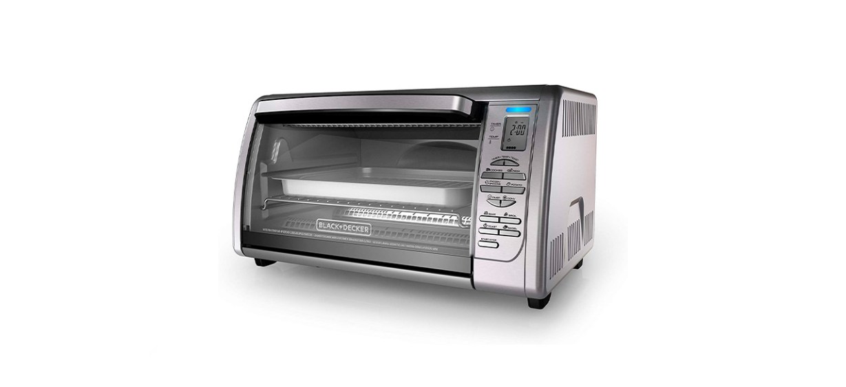 Black And Decker CTO6335S Six-Slice Countertop Convection Toaster Oven