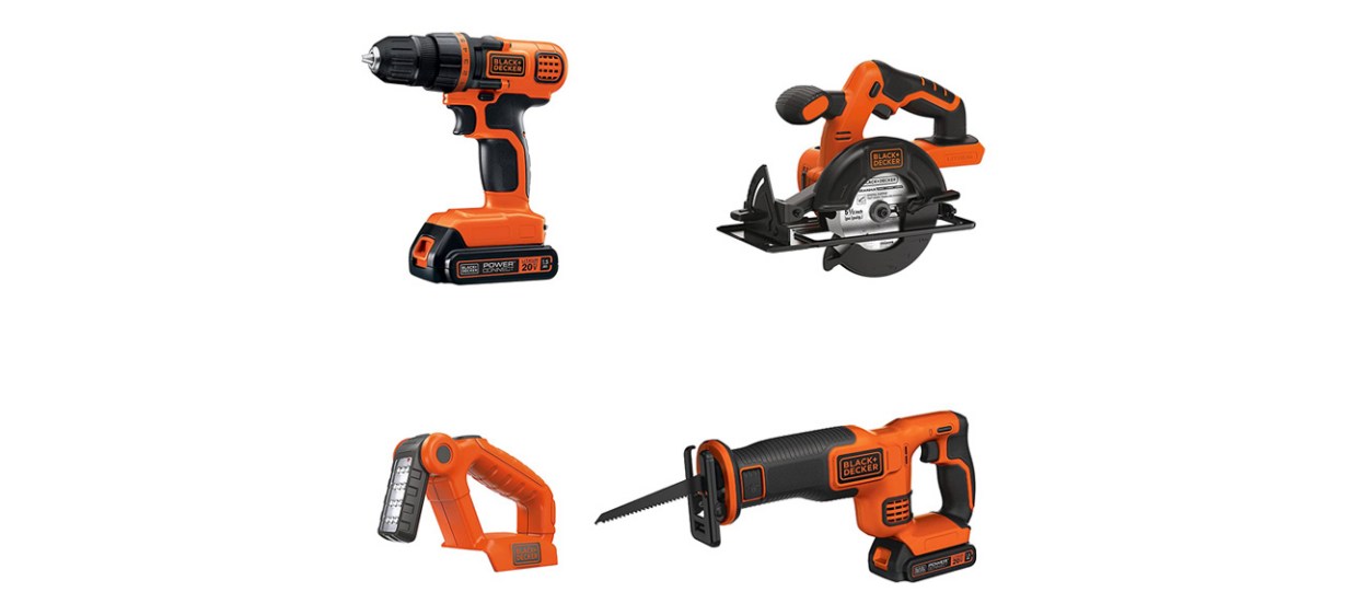 Black+Decker 20V Max Cordless Tool Kit Black+Decker 20V Max Cordless Tool Kit