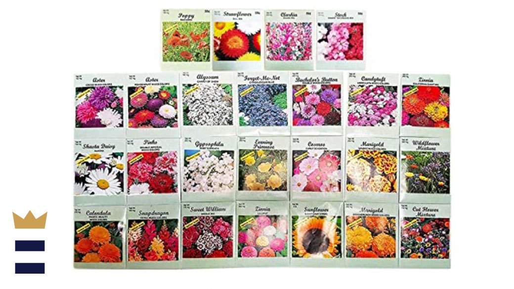 Black Duck Brand Flower Seed Packets