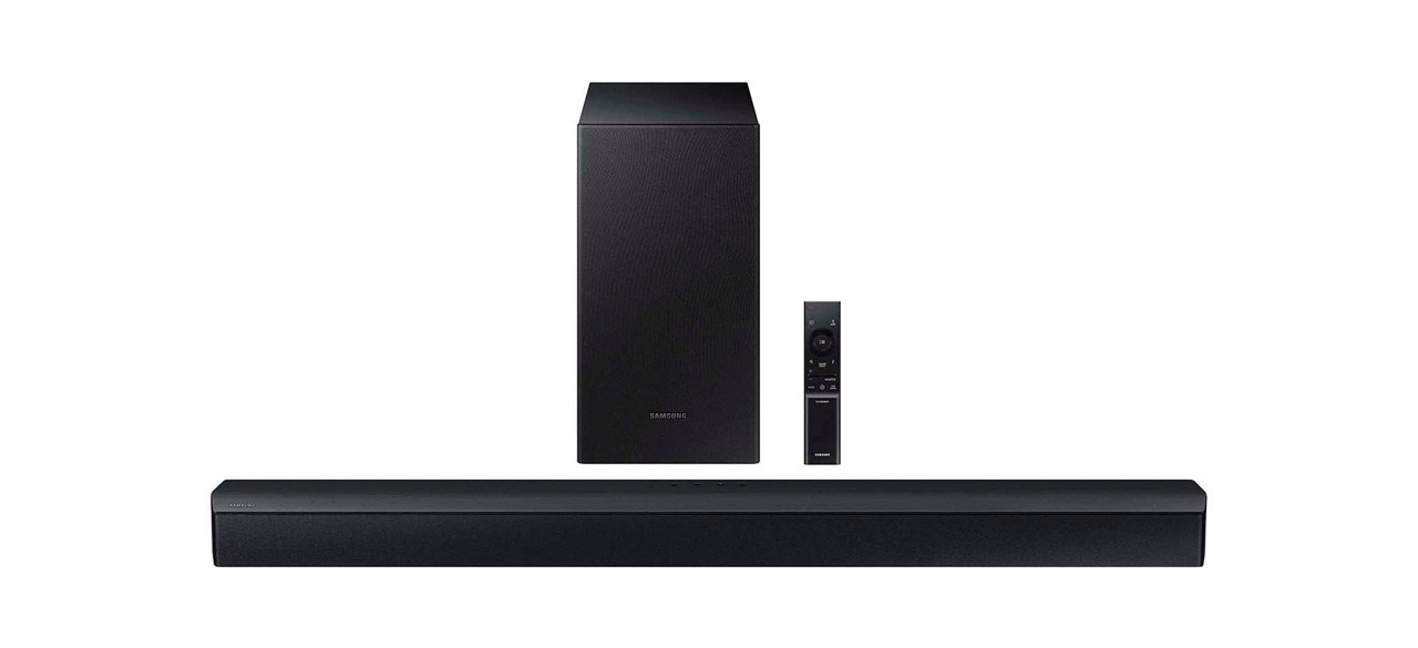 Samsung B series 2.1 Channel DTS Virtual: X Soundbar (Black)