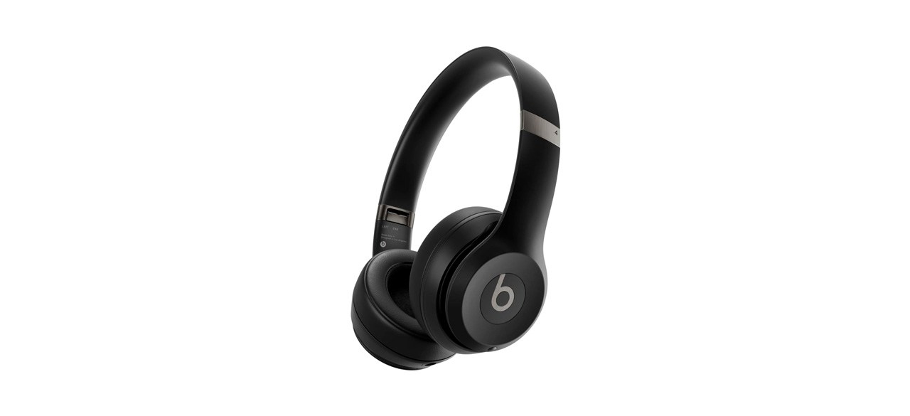 Beats Solo 4 headphones in matte black