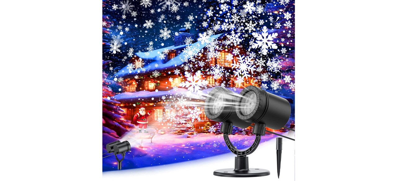 Gusador Snowflake Christmas Projector Lights